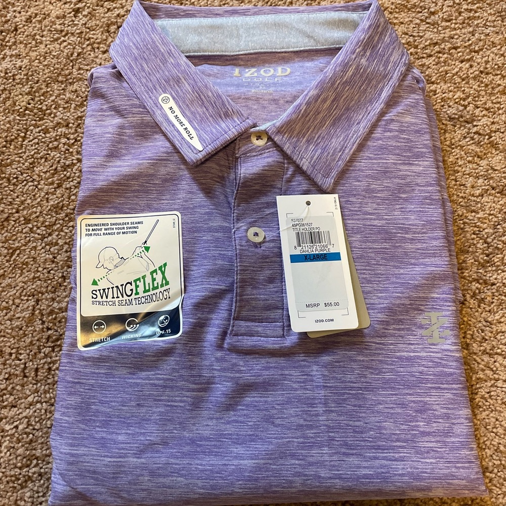 NWT IZOD Golf Shirt
